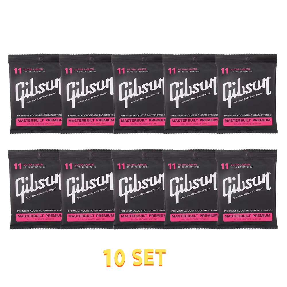 Charango 10 String - Gibson 10 Set Senar Gitar Akustik