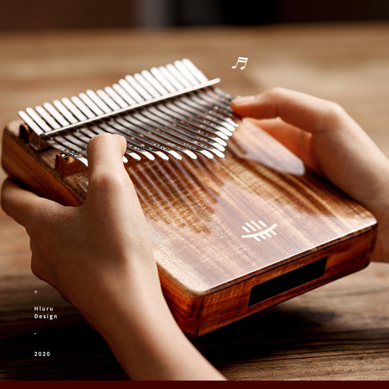 Musical Instrument Names - Hluru Kalimba 17 kunci dengan lubang