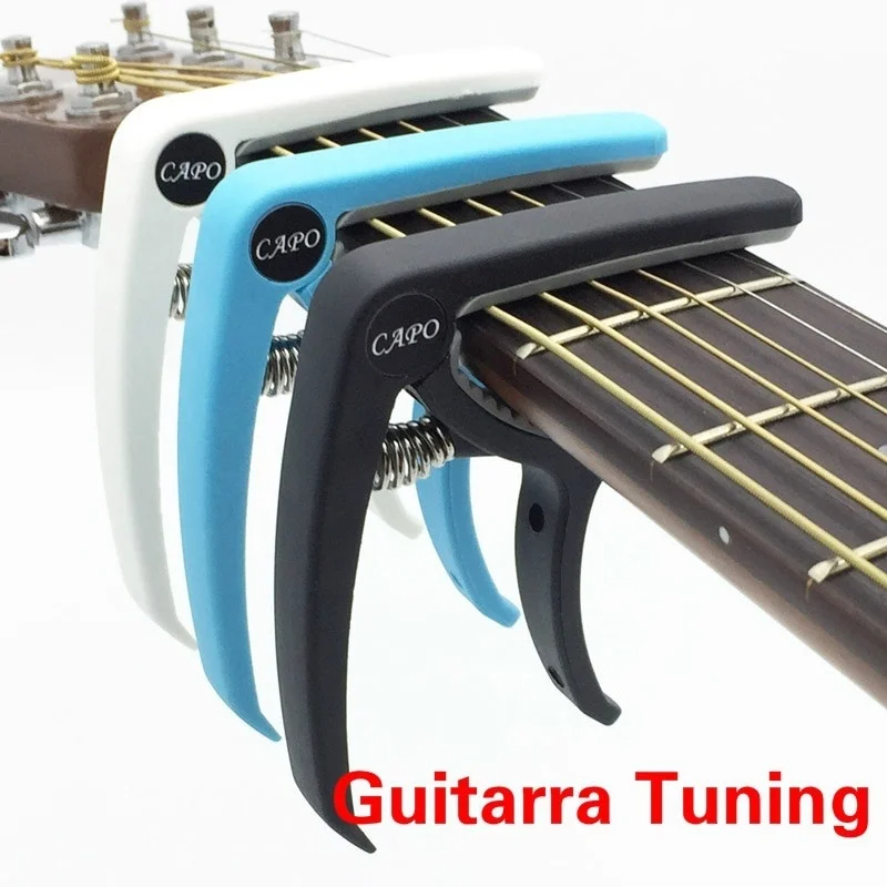 Musical Instrument Names - Capo gitar plastik 6 dawai elektrik