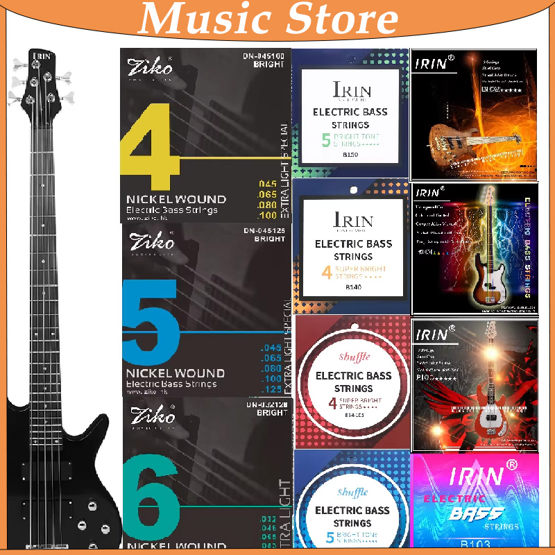 1/3/10 Set Senar Bass 4/5/6 Se - Charango 10 String ulasan dan harga