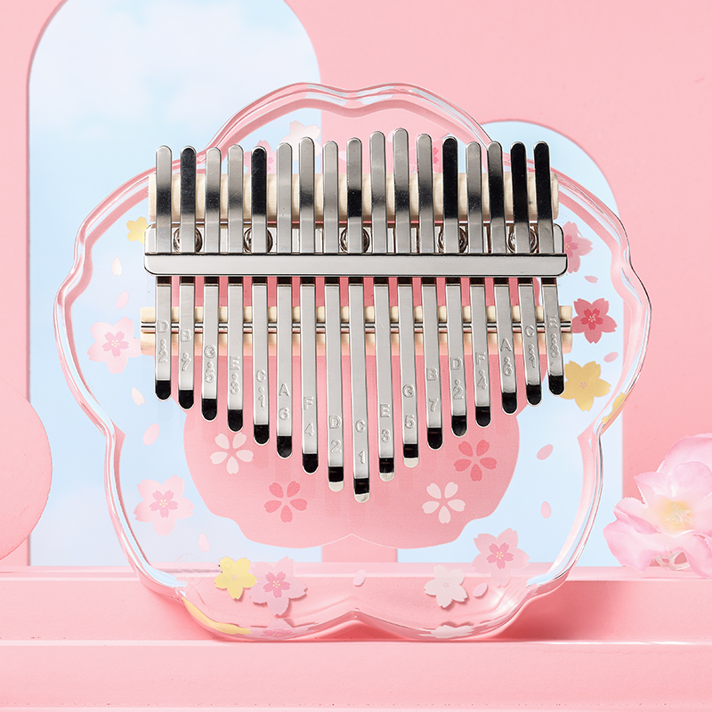 Hluru Kalimba 21 kunci dengan  - Musical Instrument Names ulasan dan harga