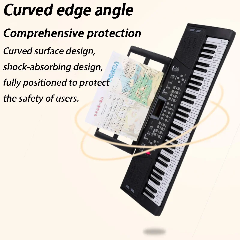 Organ elektronik anak, 61 kunc - Musical Instrument Synthesizer ulasan dan harga