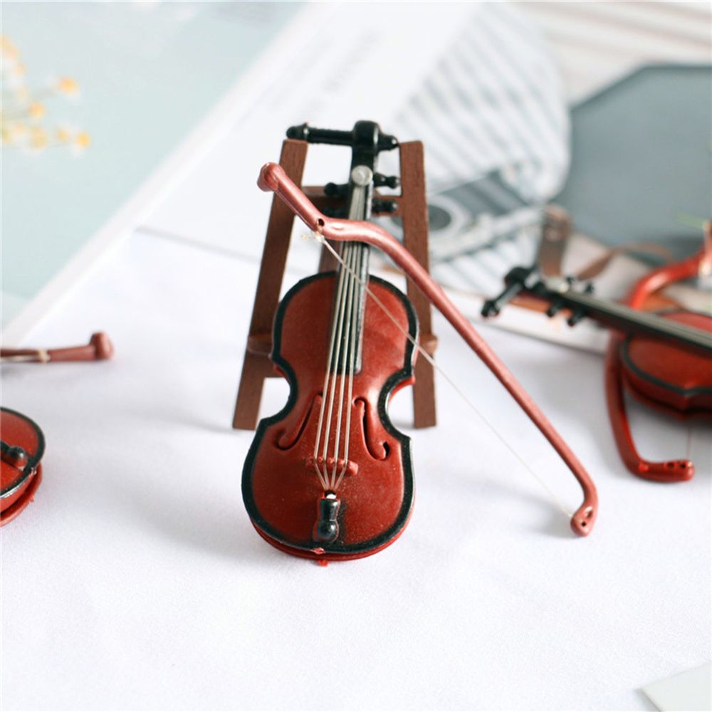 Boneka Miniatur Alat Musik 1/1 - Musical Instrument Names ulasan dan harga