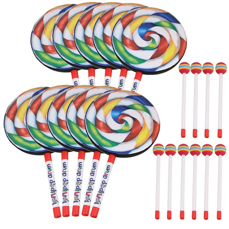 10 buah 7.9 inci Bentuk Lollip - Musical Instrument Drawing ulasan dan harga