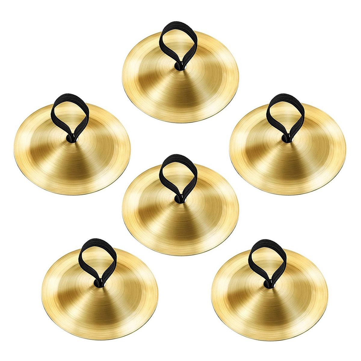 6 Buah Simbal Jari Alat Musik  - Musical Instrument Zills ulasan dan harga