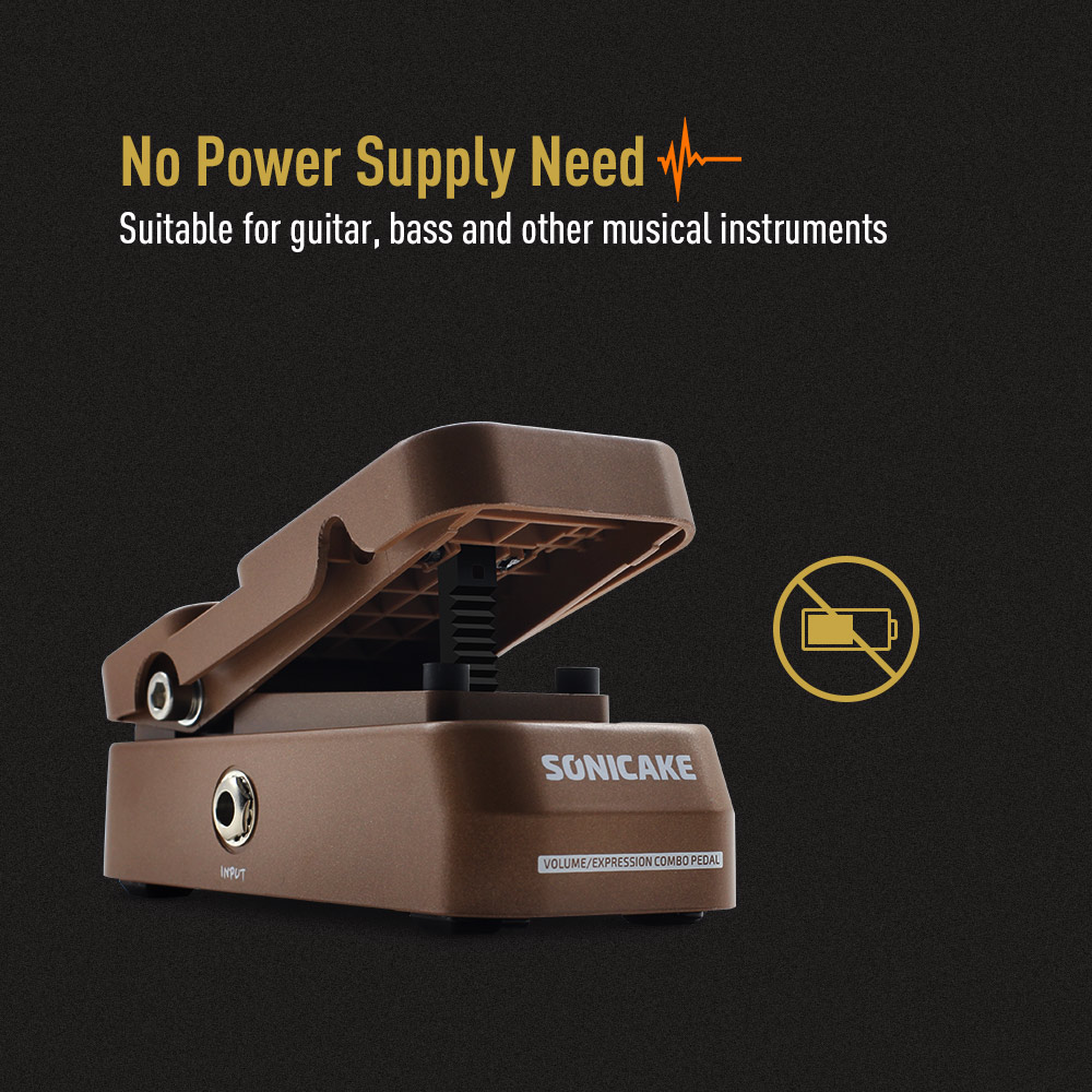 SONICAKE Pedal kontrol Volume  - Musical Instrument Synthesizer ulasan dan harga