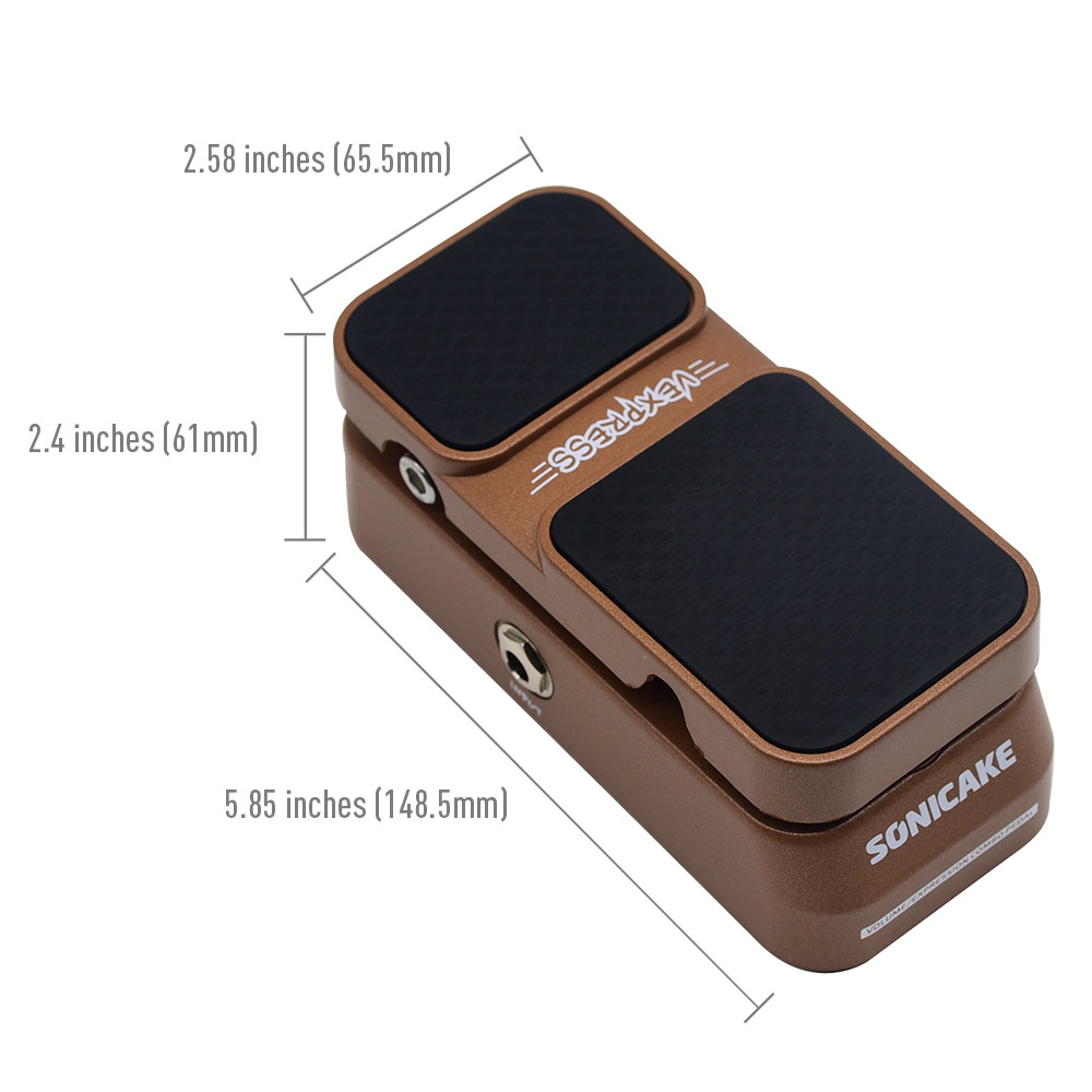 SONICAKE Pedal kontrol Volume  - Musical Instrument Synthesizer ulasan dan harga