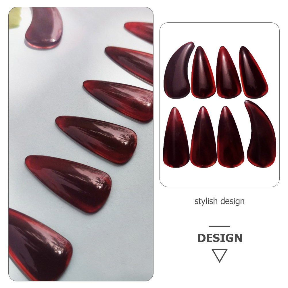 8 Buah Pelindung Kuku Polimer  - Musical Instrument Guzheng ulasan dan harga