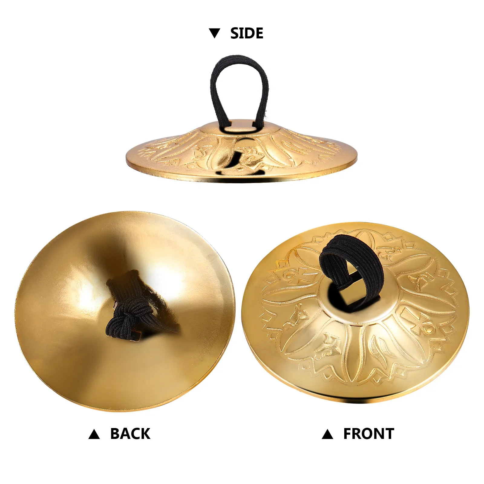 4/8 Buah Simbal Jari Mini Temb - Musical Instrument Zills ulasan dan harga