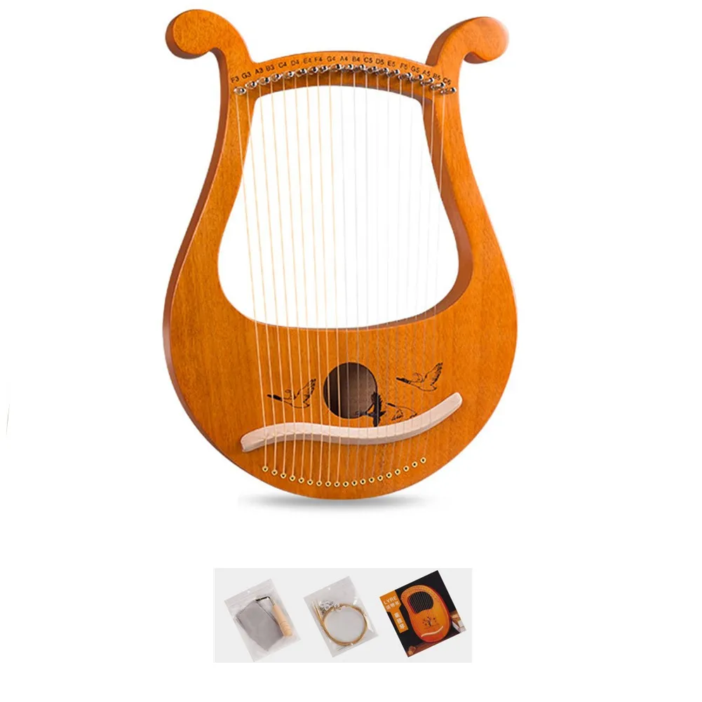 Harpa Lyre 19 Senar Berkualita - Musical Instrument Names ulasan dan harga